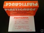 Plastigauge Engine Bearing Clearance...