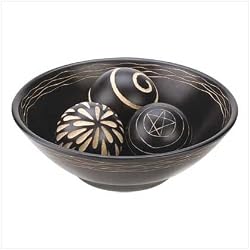 Artisan Deco Bowl And Balls