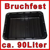 ~90L HDPE Auffangwanne Kunststoffwanne Lagerwanne