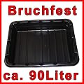 ~90L HDPE Auffangwanne Kunststoffwanne Lagerwanne