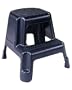 Cosco 11-911BLK Two-Step Molded Step Stool, Black