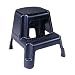 Cosco 11-911BLK Two-Step Molded Step Stool, Black