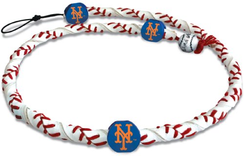 MLB New York Mets Classic Frozen Rope Baseball Necklace
