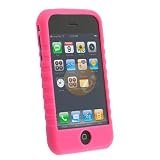 NEW PINK SILICONE SKIN CASE FOR APPLE IPHONE 1ST GEN / IPHONE 3G 2ND 8GB 16GB / iPhone 3Gs 16GB / 32GB