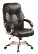 Executive Glove Soft Leather Chair In Espresso Finish By Office Star Furniture