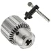 Llambrich CY Plain Bearing Heavy Duty Taper Mount K3 Keyed Drill Chuck, 3JT Mount, 2-5/32" Chuck Diameter, 1/64"-5/8" Capacity