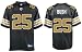 Reggie Bush New Orleans Saints #25 Replica Reebok NFL Football Jersey (Alternate Black)