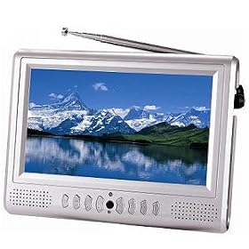 August 7" Freeview & Analogue TV/Multimedia Player with Built-in Battery Supporting Teletext in the UK