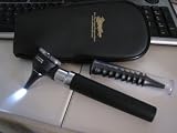 POCKET Model - PRO Fiber-Optic LED Pocket Otoscope, Specula and Zippered Leatherette Case