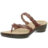 Clarks Womens Saturday Thong,Red,8 M