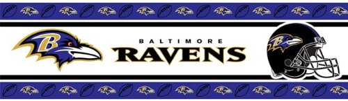 Baltimore Ravens Kids Wallpaper Border