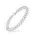 Bling Jewelry 925 Sterling Silver Beaded Ball Wedding Bridal Bracelet 6mm