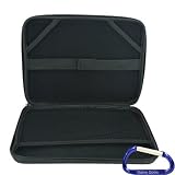 Gizmo Dorks Hard EVA Shell Case (Black) with Carabiner Key Chain for the T-Mobile LG G-Slate Tablet