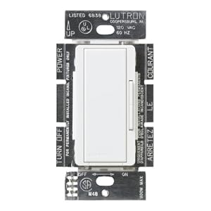 Lutron MSC-AD-SW Maestro 600-Watt Accessory Dimmer Snow by Lutron