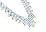 14K Two-Tone Gold Necklace - 18 - Balinese Bead Collection