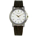 Pulsar Men's Leather Strap Watch #PUZ004P