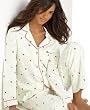 Charter Club Cotton Candy Two-Piece Brushed Knit Pajama Set