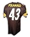 Troy Polamalu Pittsburgh Steelers Autographed Black Throwback Jersey