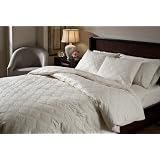 Beacon Looms Burlington Quilted Duvet and Sham Set, Full Queen, Ivory by 
