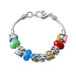 SAVE $8 - Designer Style Love Beaded Charm Fashion Bracelet $19.99