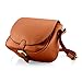 GEARONIC TM Fashion Women Crossbody Handbag PU Leather Shoulder Bag Tote Purse Ladies Satchel Messenger Hobo Bags - Brown