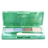Clinique Eyeshadow Almost Peach Brown Something Blue Duo Polar Blue Palette Quad Travel Size