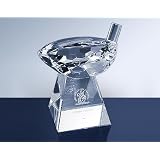 Golf Trophies Crystal Driver Head by