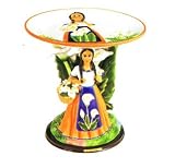 Review   / MEXICAN INDIAN LADY 3D CenterPiece Stand ~NEW~