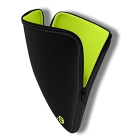 Laptob Bag -BE.EZ 100572 LA Robe Sleeve for Macbook 13.3 (Black/Wasabi)