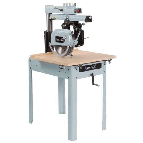 DELTA 33895X X5 12Inch 2 Horsepower Radial Arm Saw, 230Volt 1 Phase Power Radial Arm Saws