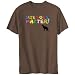 T-Shirt Brown  Size Does Matter ! German Shepherd  Dog