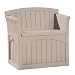 Outdoor Living : Suncast Mini Outdoor Patio Storage Bench