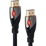 PlugLug HD-1000 Series High-Speed HDMI Cable (16 Feet) - Supports Ethernet, 3D, Audio Return, and CL3 Rated - Triple Shielded