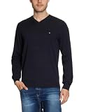 Tommy Hilfiger PACIFIC V NK Herren Pullover, Gr. 52 (L), Blau (MIDNIGHT )
