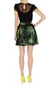 Soft Tropical Print Skirt