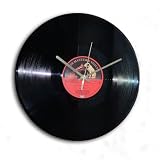 Vintage His Masters Voice Gramophone Record Wall Clock