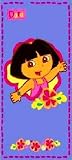 Dora Beach / Bath Towel (Dora the Explorer Aloha Printed Velour Towel)