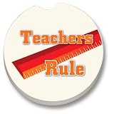 Teachers Rule Car Coaster, Single