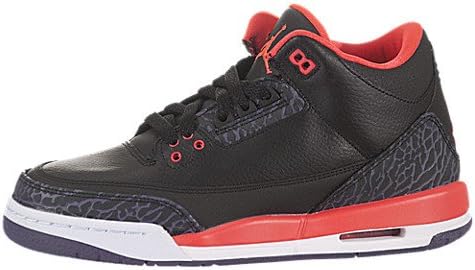 Nike Air Jordan 3 Retro GS Black Cement Grey Youth Basketball Shoes 398614-010