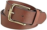 Tommy Hilfiger Mens 1 1/2-Inch  Leather Casual Belt