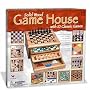 Solid Wood Game House with 10 Classic Games