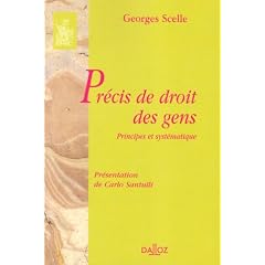 Pr�cis de droit des gens : Principes et syst�matique