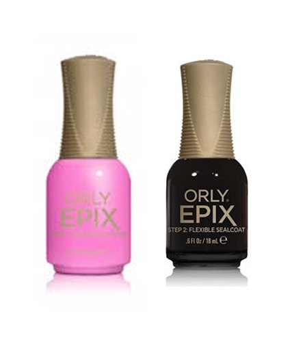 Orly Epix Fexible Color 2 Bottles Out - Take and Flexible Sealcoat .6 Fl-oz Each