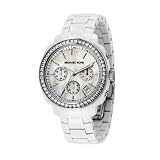 Michael Kors Women's MK5079 White Runway Watch