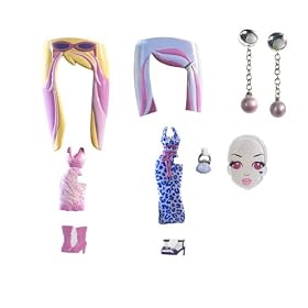 Barbie Girls Glam Gowns Pack - Pink and Grey by Mattel