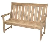 AlexanderRose Pine 5' High Back Bench