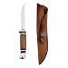 Case Cutlery 379 Case M3FINN Leather Hunter with Stainless Steel Fixed Blade Leather
