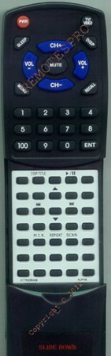ALPINE Replacement Remote Control for 01T75235W08, 4178, 5956, CHM5501, CHM5600 Picture