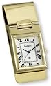 Avalon Rectangular Gold Tone Money Clip Watch # 7417Y