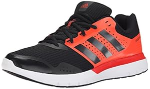 adidas Performance Men's Duramo 7 M Running Shoe,Black/Silver/Red,12 M US